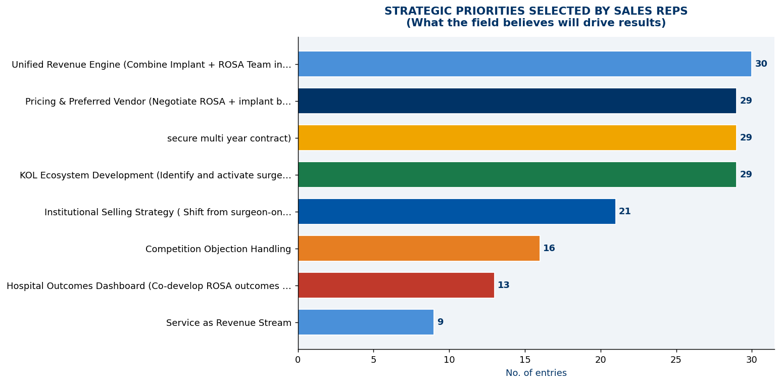 Strategic priorities